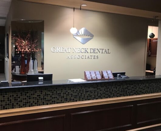 Great Neck Dental Associates reception desk