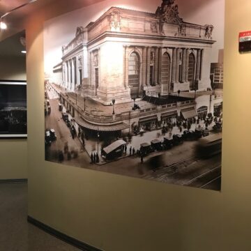 Painting on wall of great neck dental associates