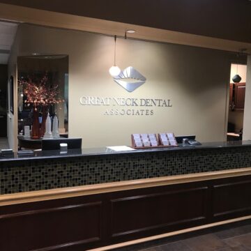 Reception Desk of Great Neck Dental Associates